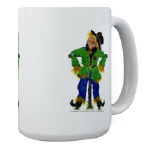Scarecrow Watercolor 15oz Mug by NANCE
